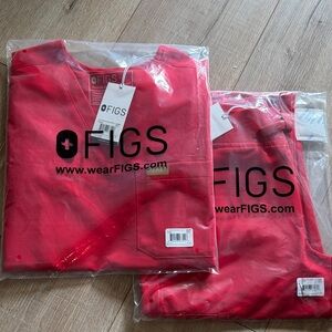 Figs Women lunar new year set brand new